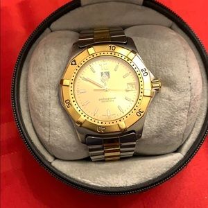 Tag Heuer Gold face Two Tone Professional wk1121-0